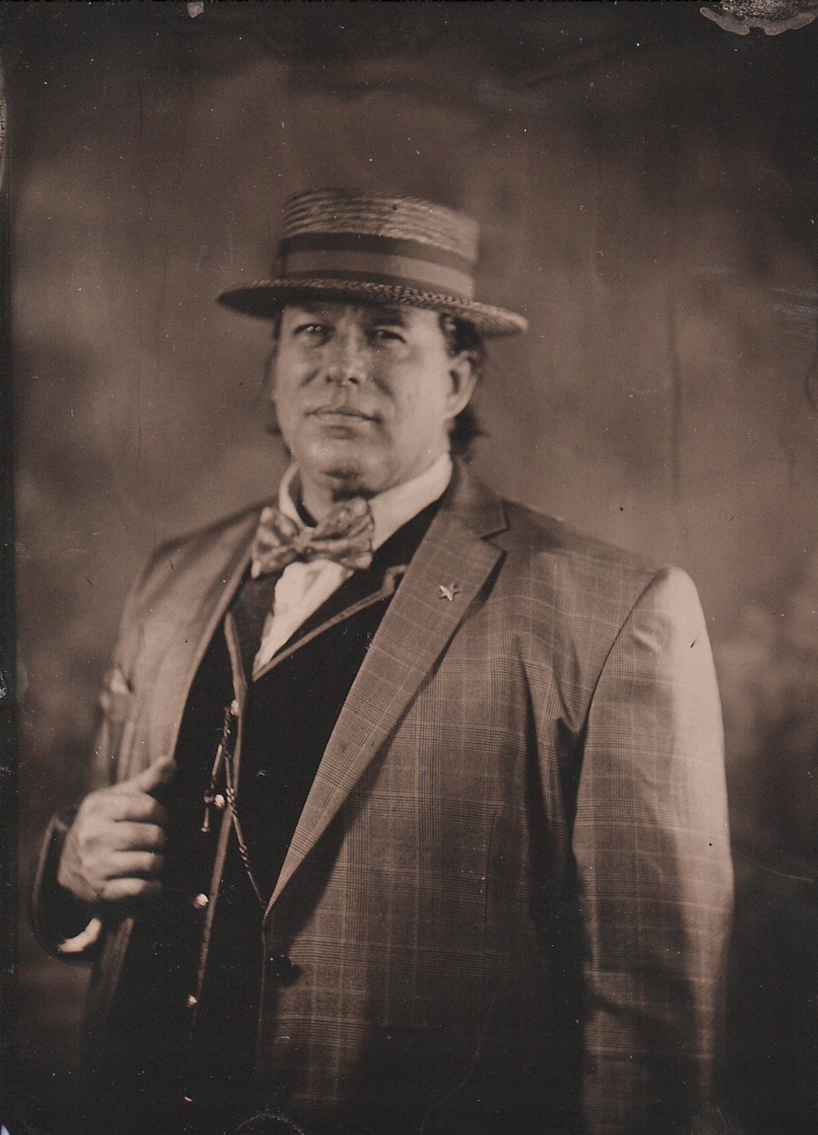 Tintype photograph