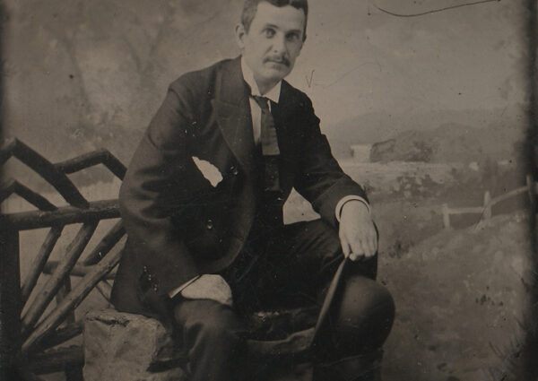 Tintype photograph