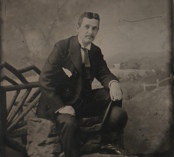 Tintype photograph